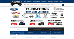 Desktop Screenshot of crossroadscars.com